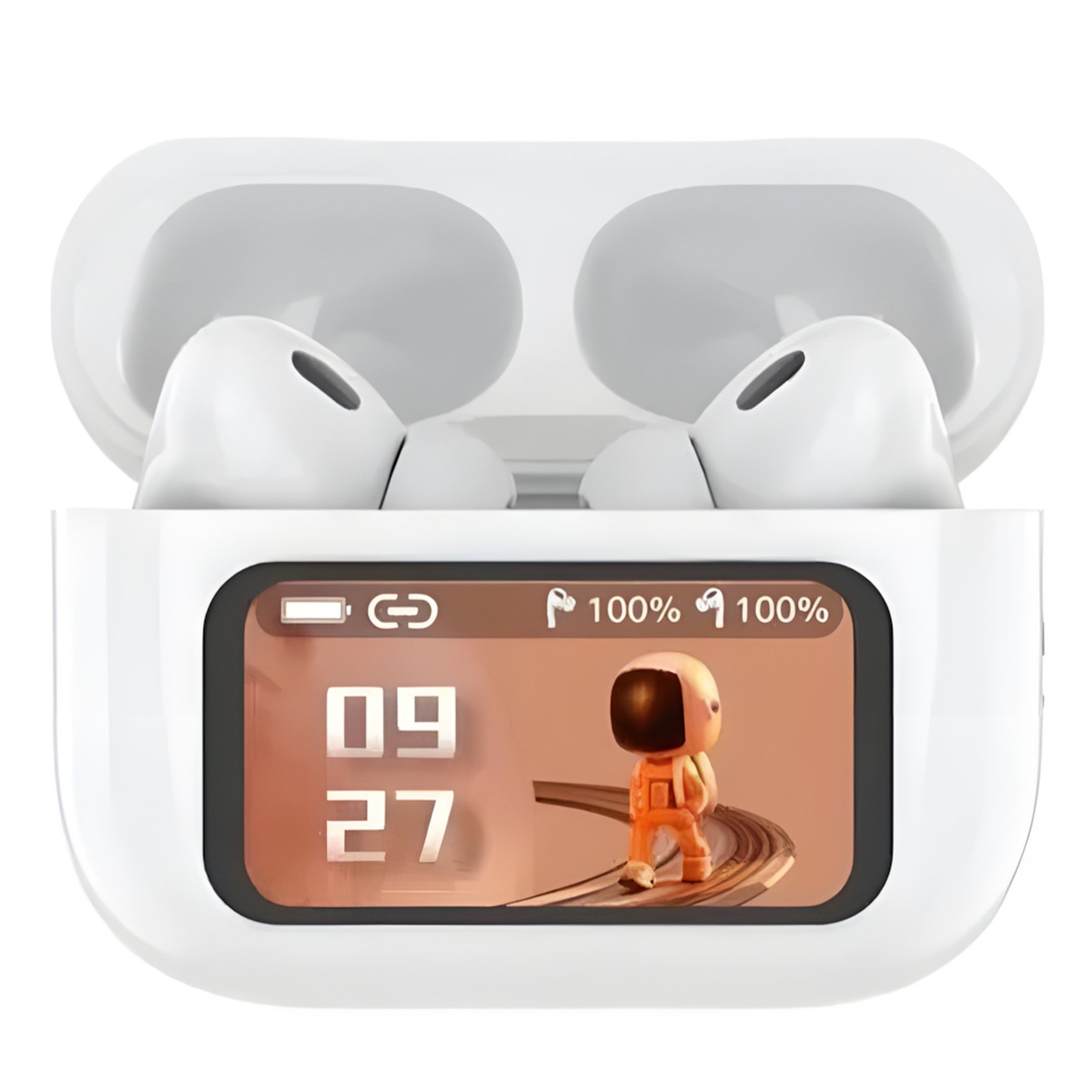 E9 Pro AirPods – Premium Wireless Earbuds with ANC & Touch Display